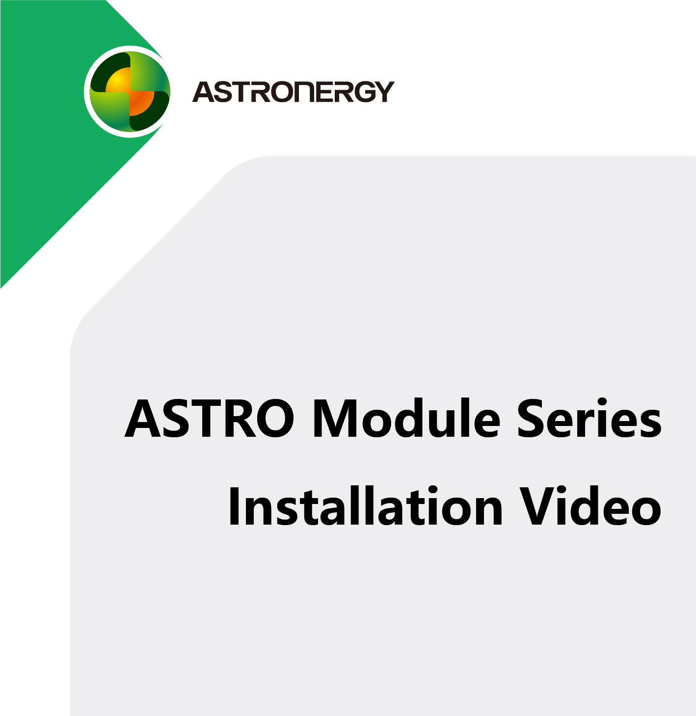 ASTRO Module Series Installation Video