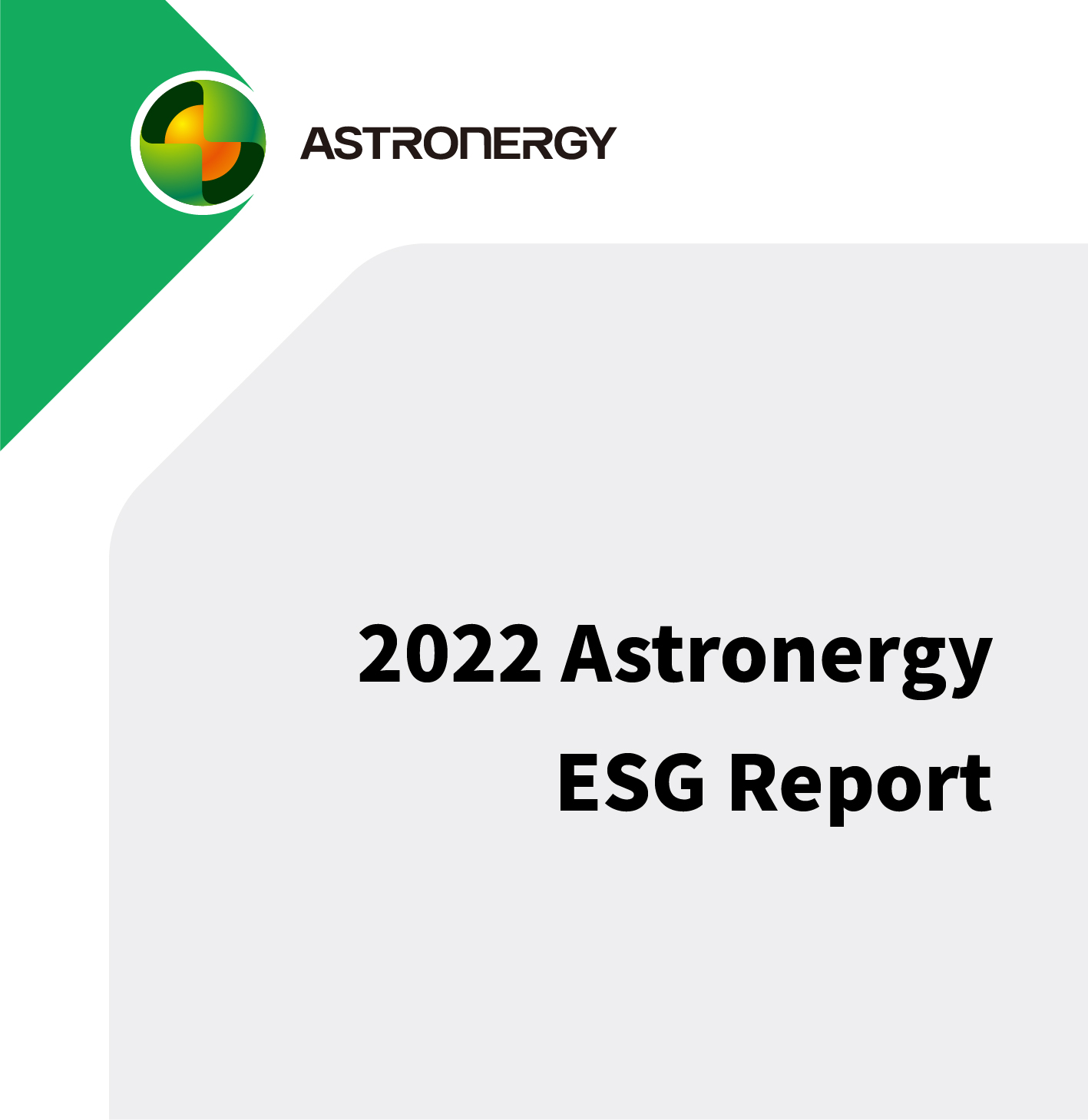 2022 Astronergy ESG Report